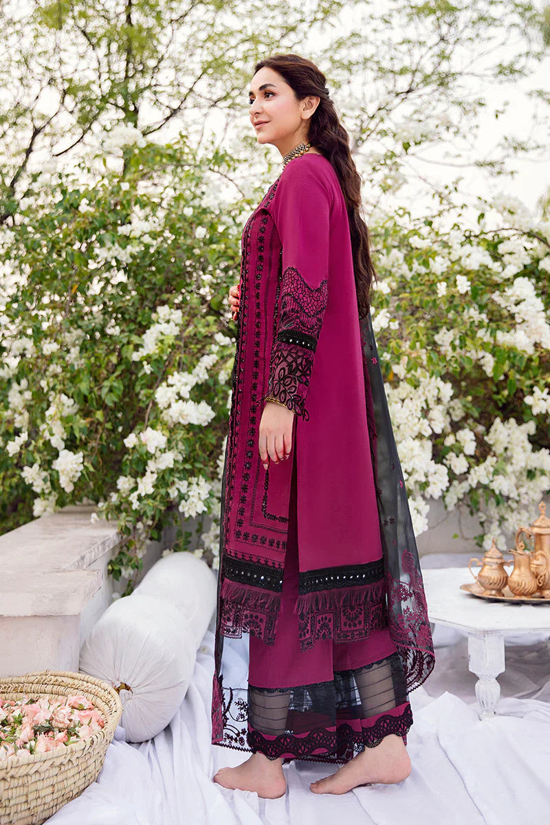 RANG RASIYA-3PC LAWN EMBROIDERED WITH ORGANZA EMBROIDERED DUPATTA-TANA-5267